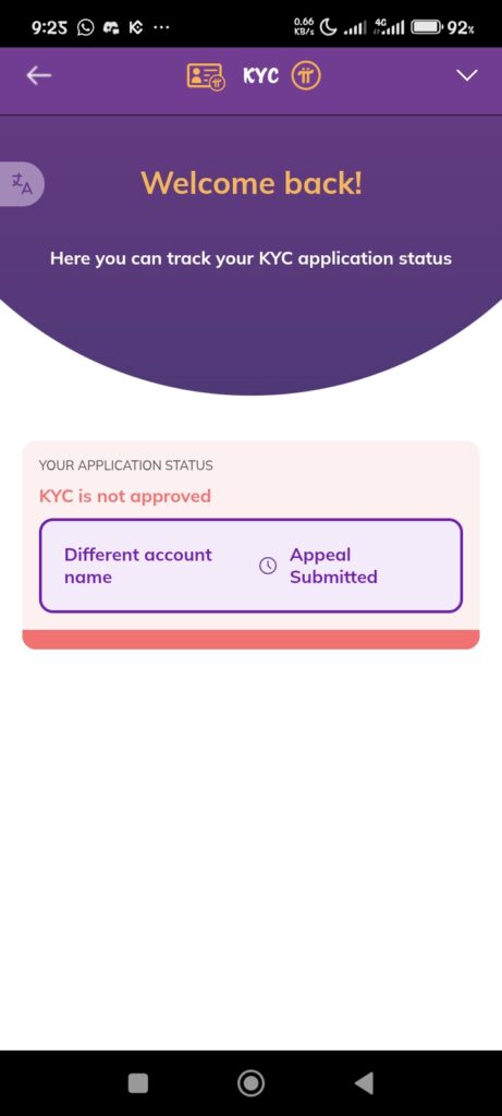 Name mismatch appeal 