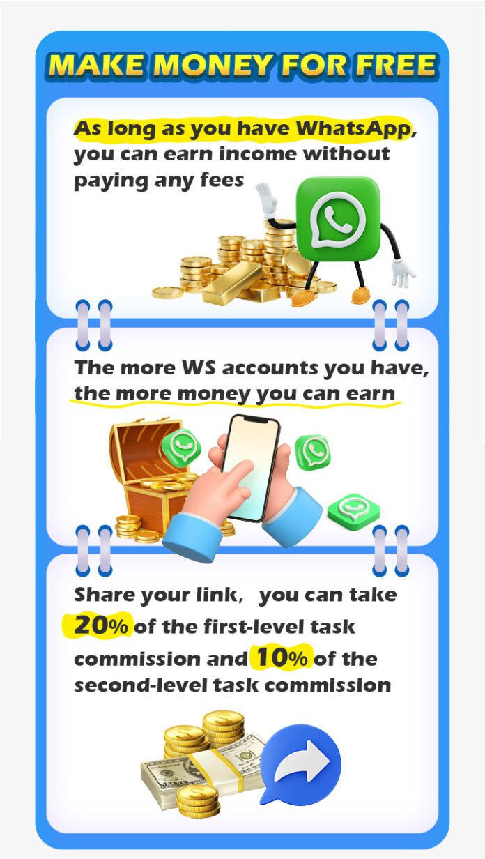 index_task Make money on WhatsApp