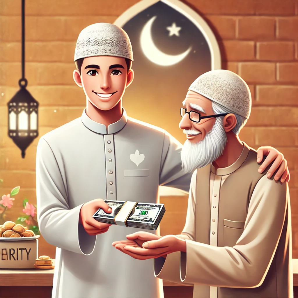 Give charity 